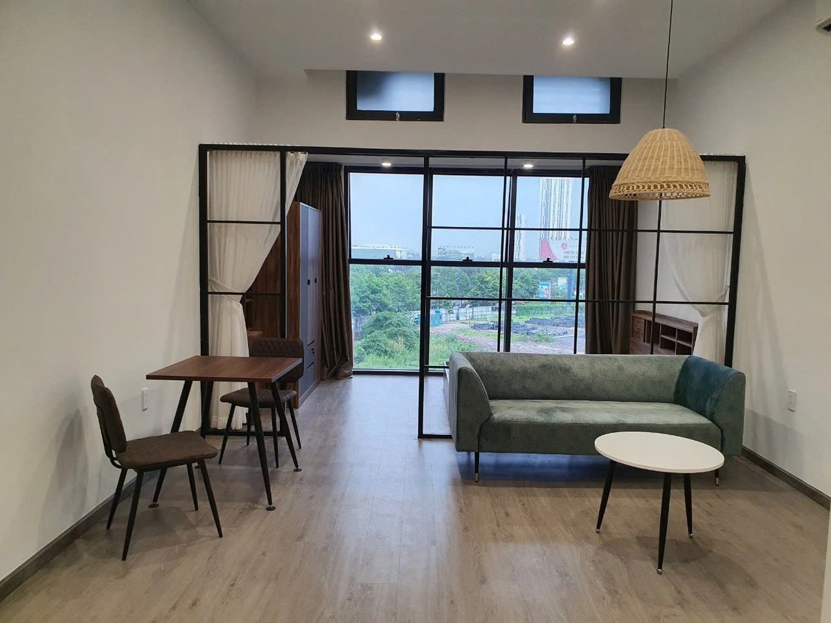 Studio Có Đủ Nội Thất Cho Thuê The Sun Avenue