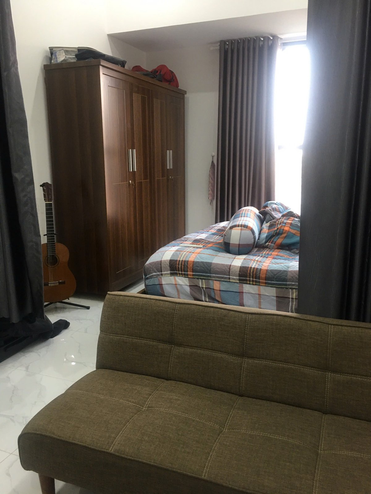 Studio Nội Thất Đẹp Cho Thuê The Sun Avenue