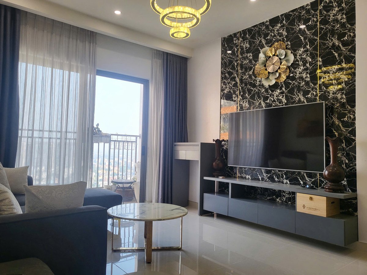 Căn Góc 3 Phòng Ngủ Cho Thuê The Sun Avenue Giá 21Tr