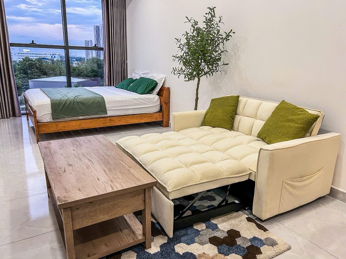 The Sun Avenue Cho Thuê Căn Studio Nội Thất Cực Đẹp - 35m2, Giá 11 Triệu/ Tháng