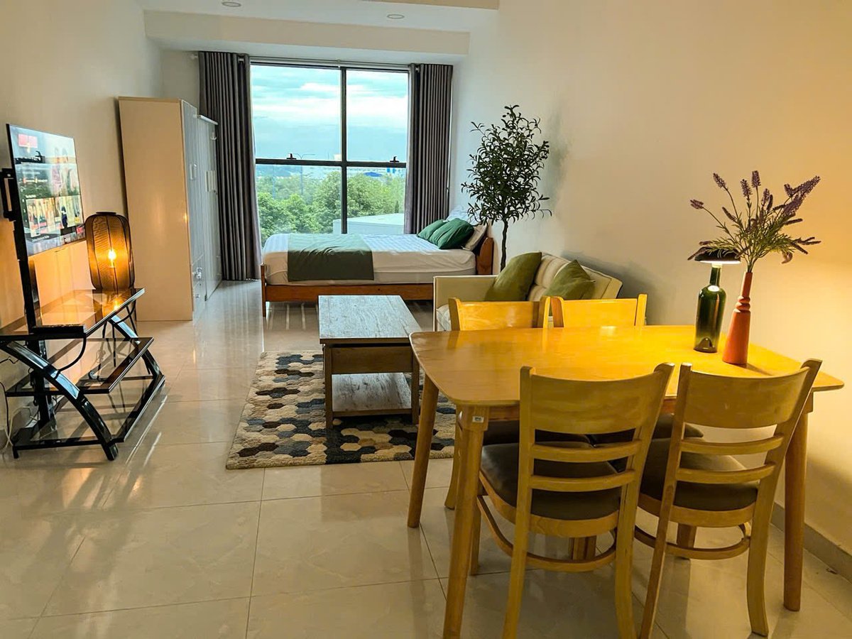 The Sun Avenue Cho Thuê Căn Studio Nội Thất Cực Đẹp - 35m2, Giá 11 Triệu/ Tháng