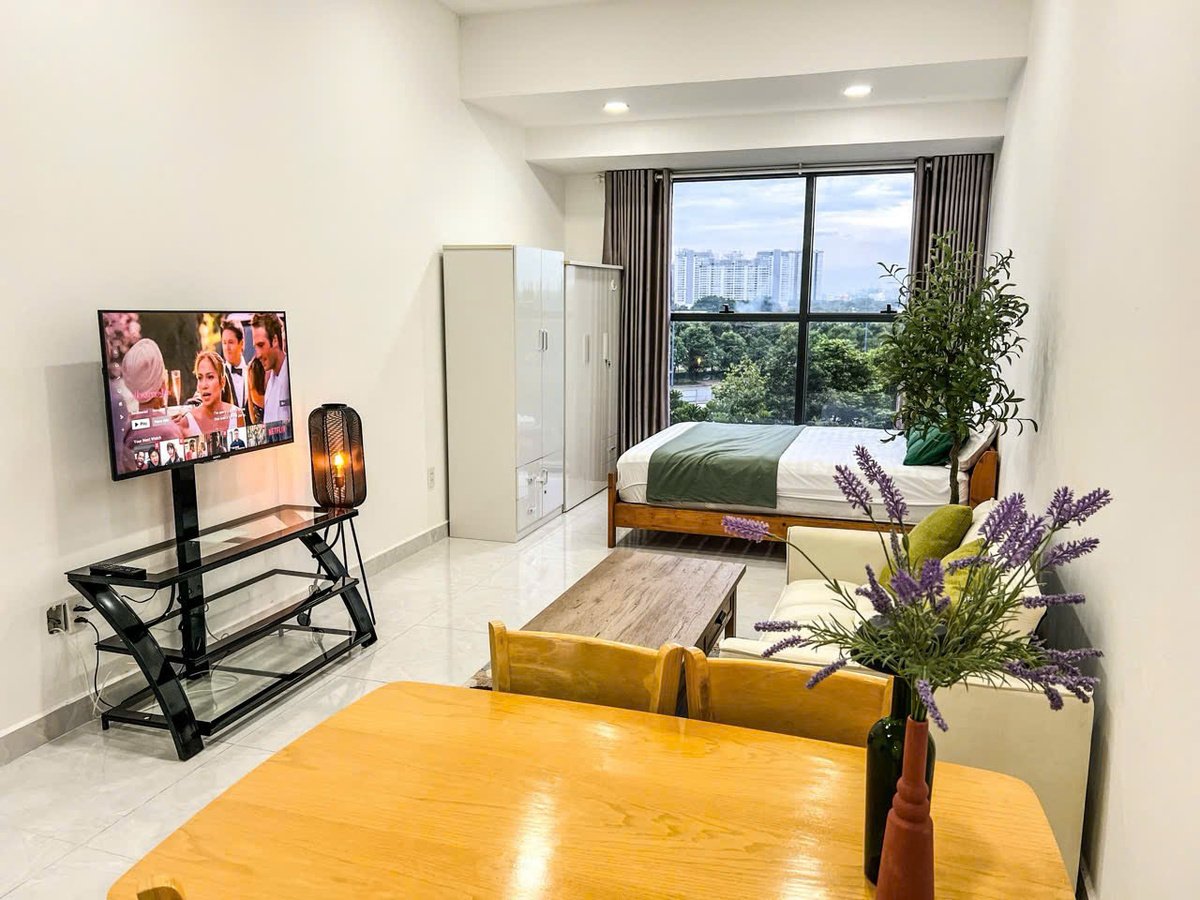Studio Có Nội Thất Cho Thuê The Sun Avenue, Q2