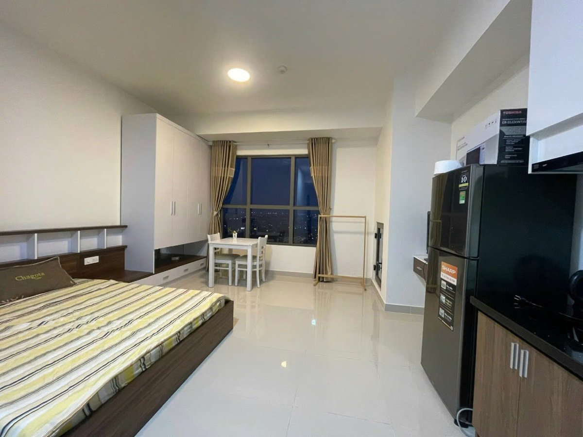 Cho Thuê Studio Full Nội Thất 31m2 Giá 12Triệu Tầng Cao