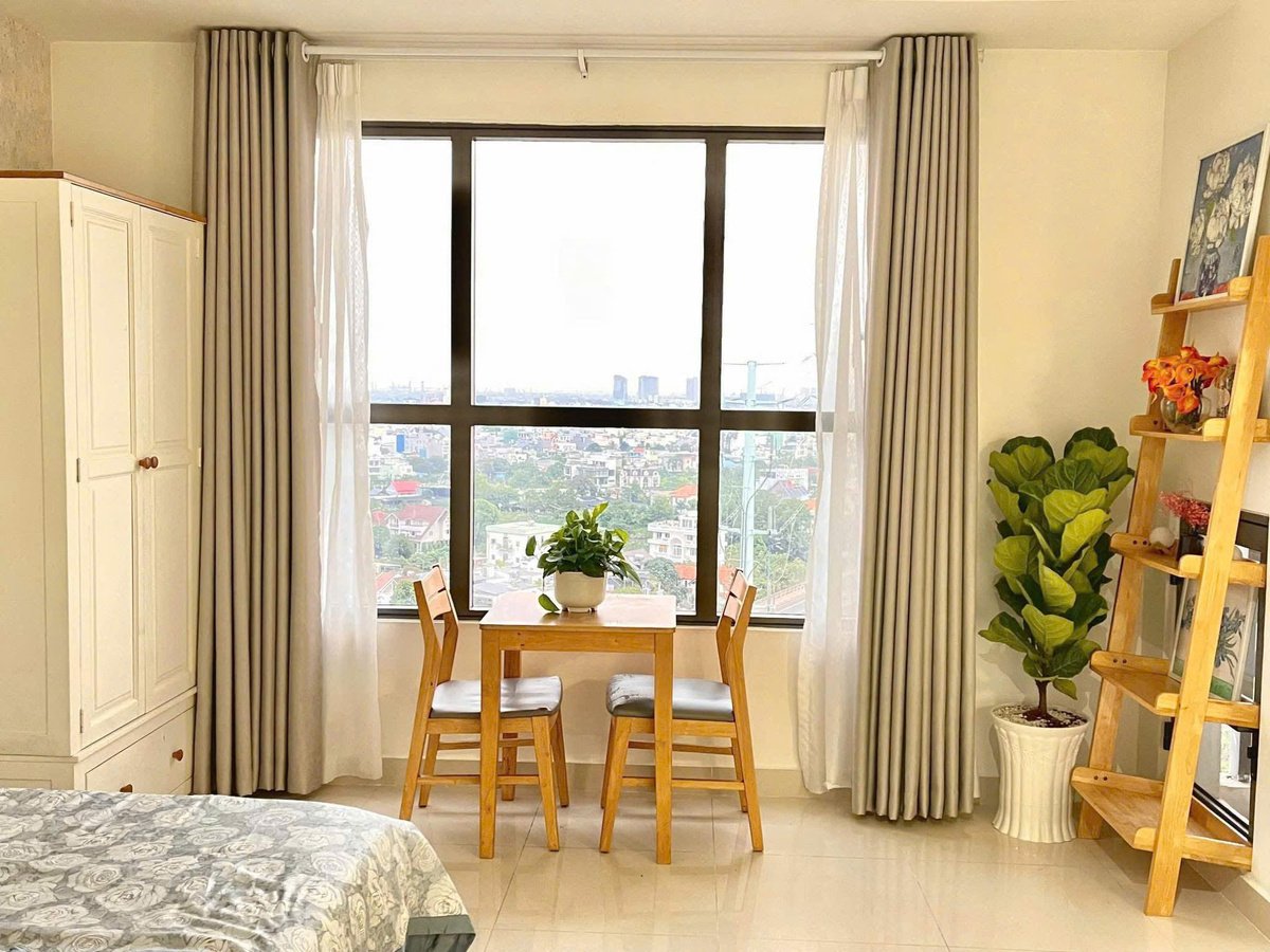 Cho Thuê Căn Hộ Studio Chung Cư The Sun Avenue - 31m2 Nhà Thiết Kế Đẩy Đủ Nội Thất Ở