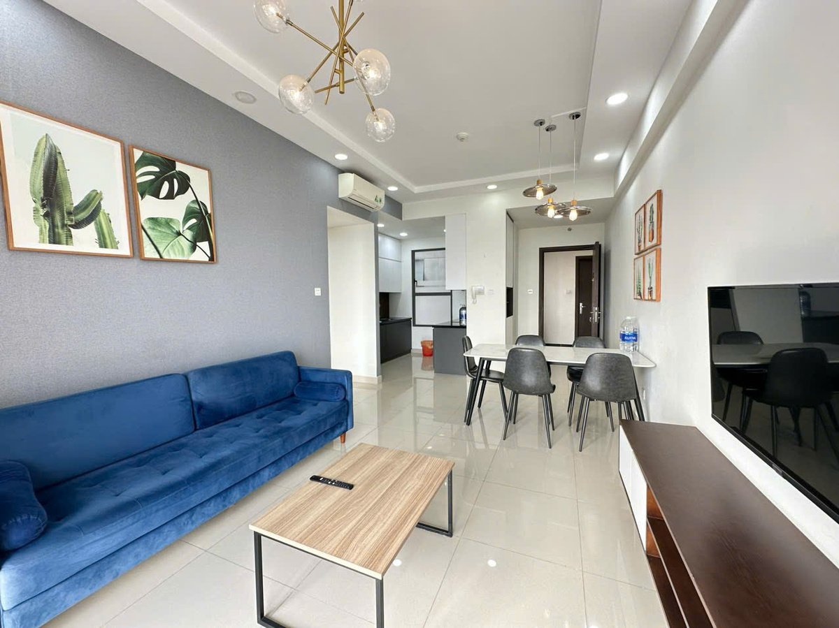 Căn Góc 3 Phòng Ngủ Nội Thất Đầy Đủ Cho Thuê Tại The Sun Avenue