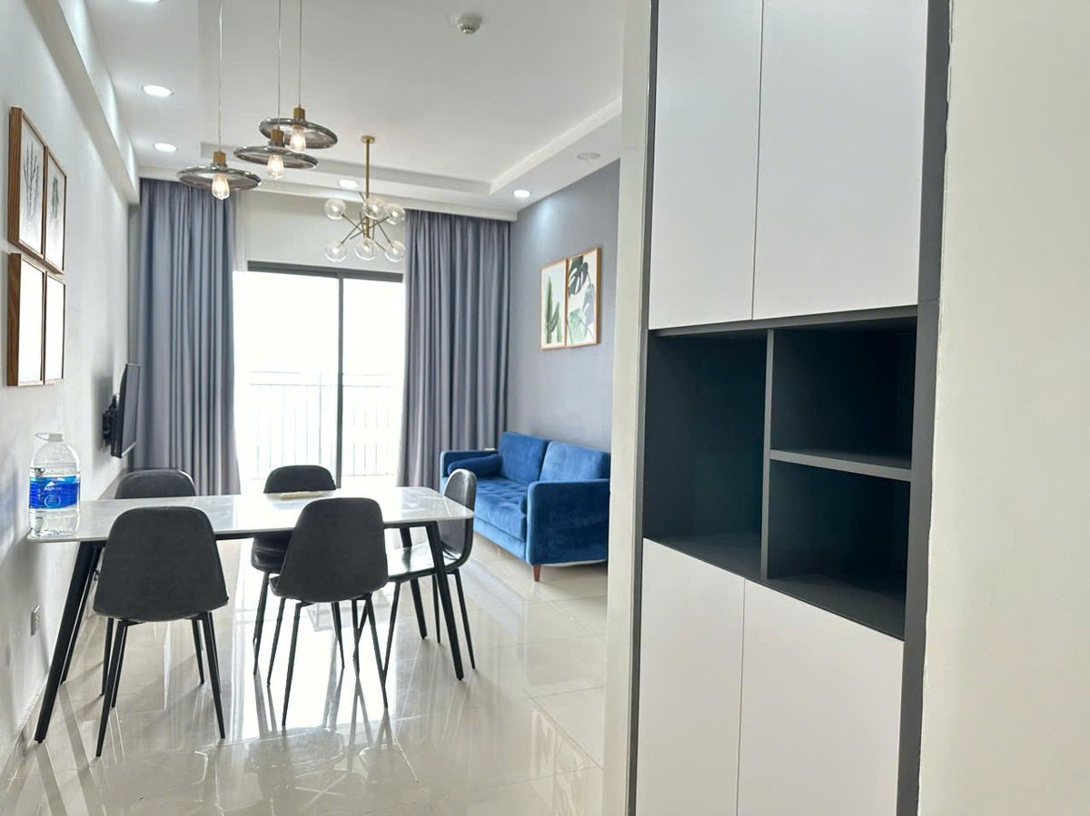 Căn Góc 3 Phòng Ngủ Nội Thất Đầy Đủ Cho Thuê Tại The Sun Avenue