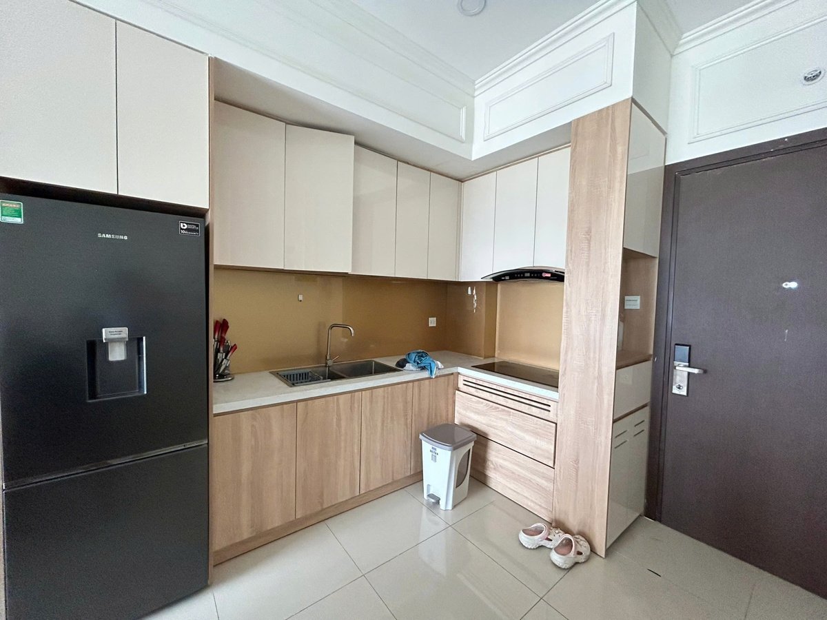 Căn Hộ 2 Phòng Ngủ - 1WC Đủ Nội Thất Đẹp Cho Thuê The Sun Avenue, Q2