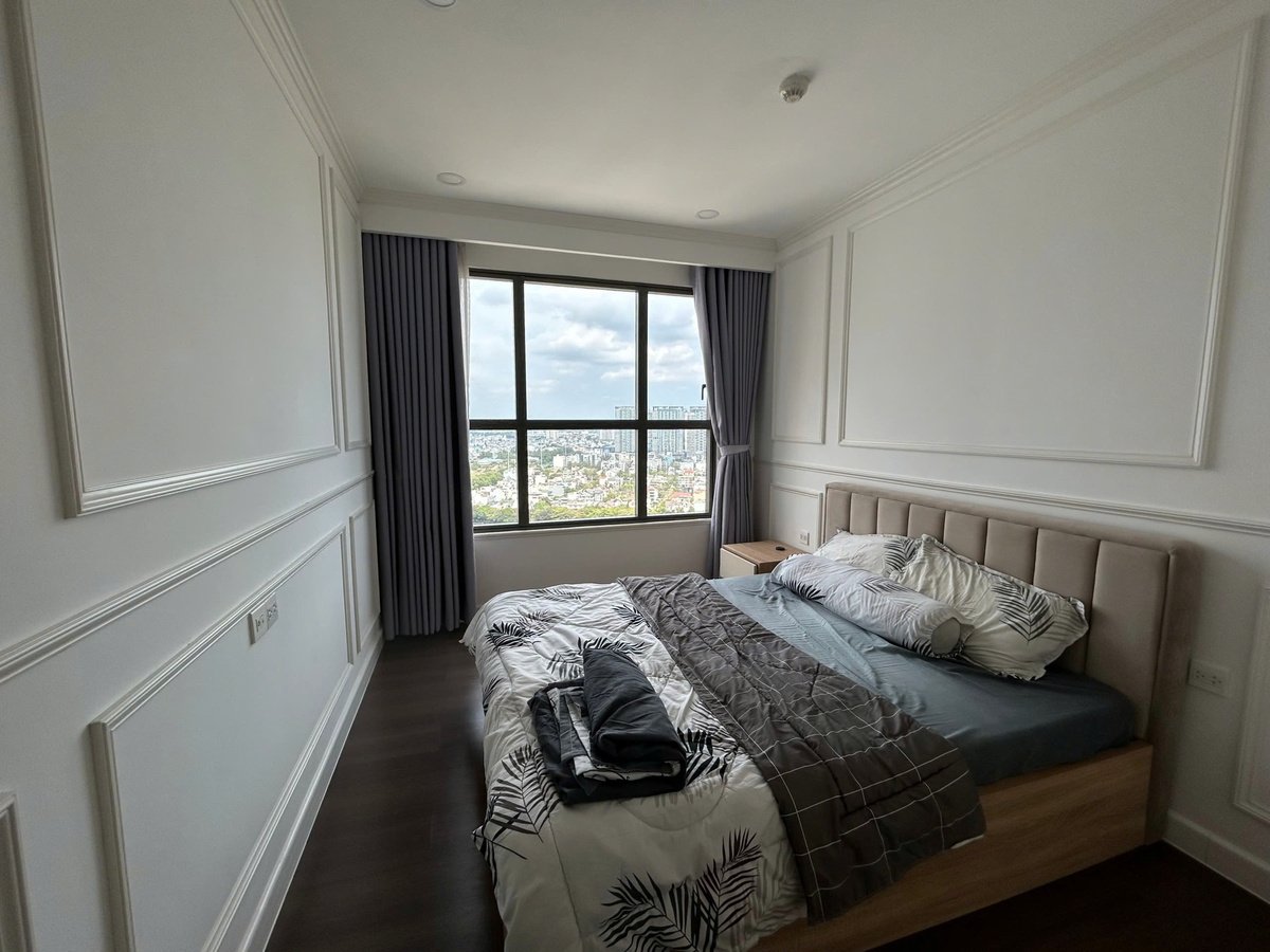 Căn Hộ 2 Phòng Ngủ - 1WC Đủ Nội Thất Đẹp Cho Thuê The Sun Avenue, Q2