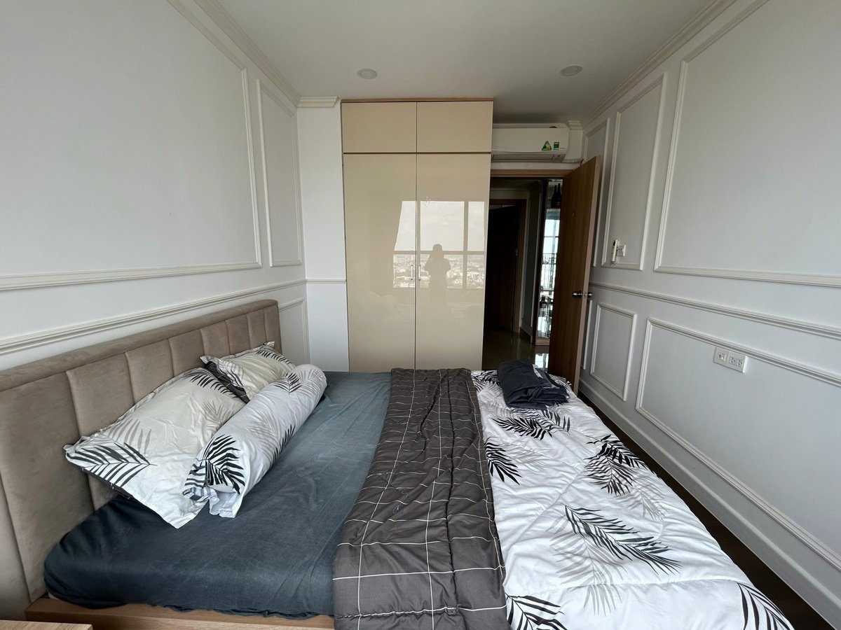 Căn Hộ 2 Phòng Ngủ - 1WC Đủ Nội Thất Đẹp Cho Thuê The Sun Avenue, Q2