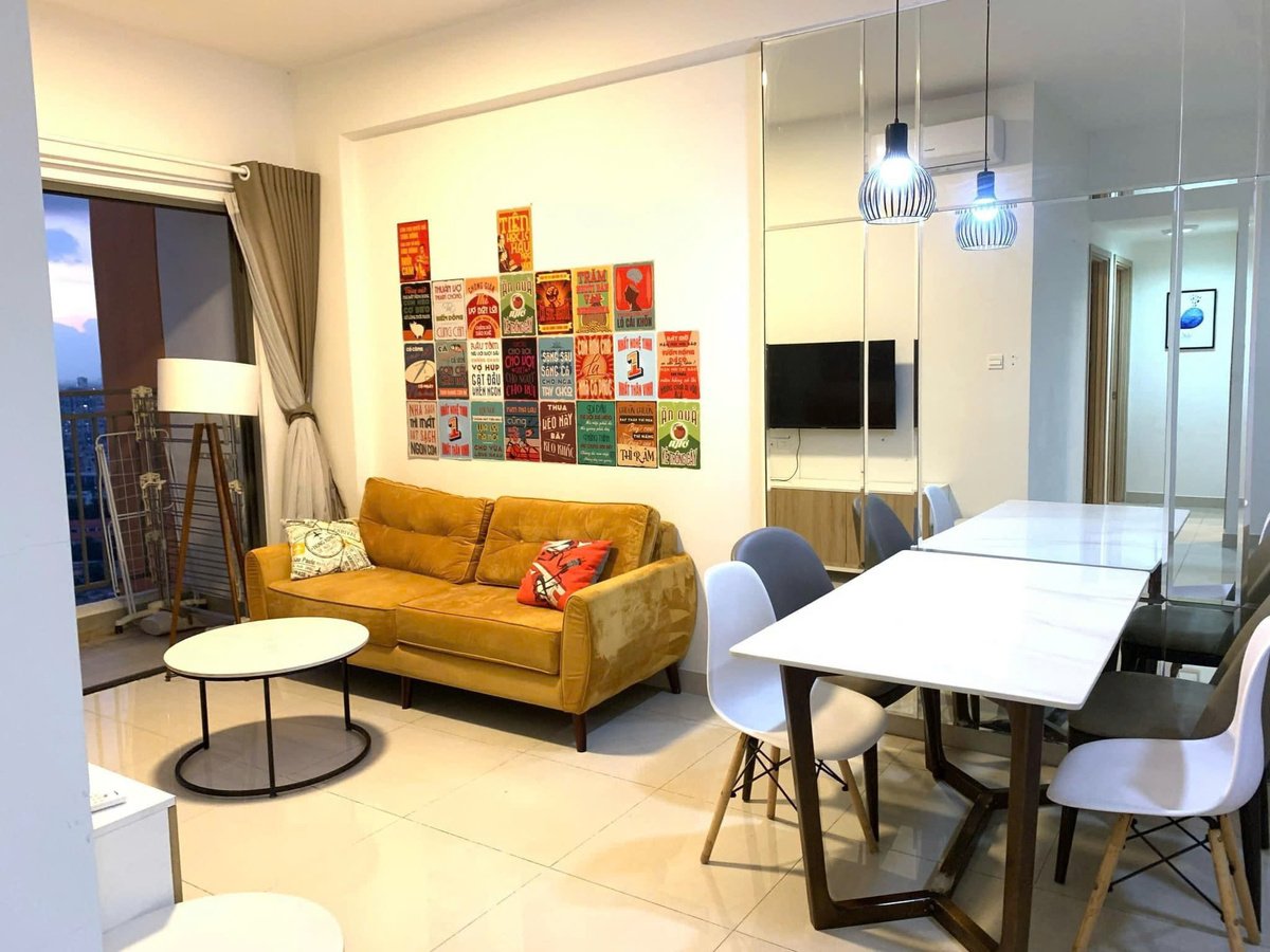 Căn Hộ 2 Phòng Ngủ Cho Thuê The Sun Avenue