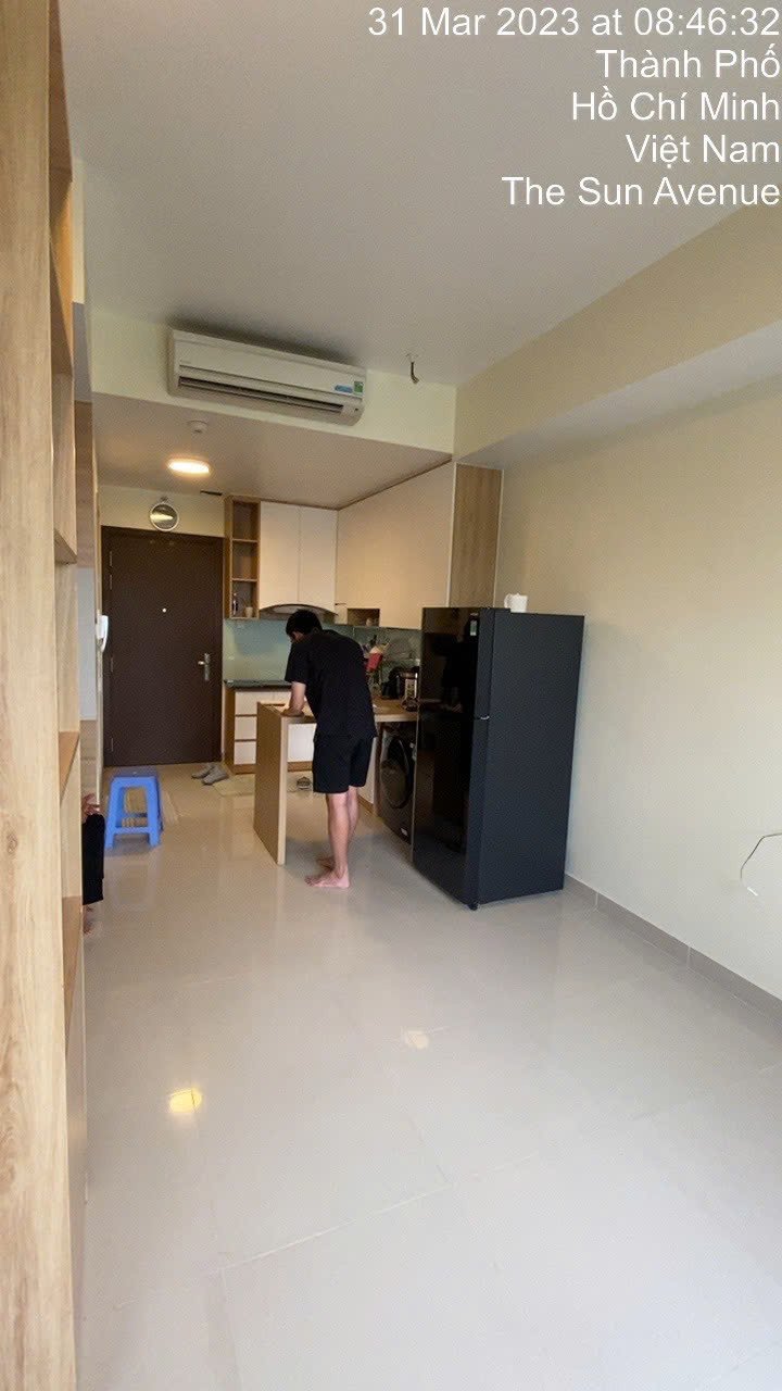 Studio Có Bang Công Cho Thuê The Sun Avenue