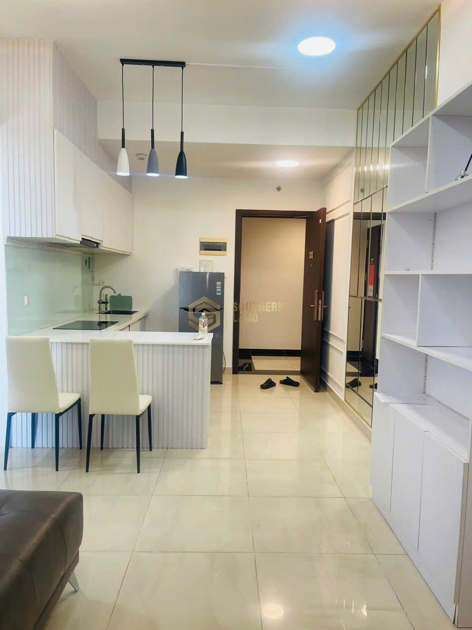 Căn Hộ 1 Phòng Ngủ + 1 Tại The Sun Avenue Cho Thuê 16 Triệu Nội Thất Hiện Đại