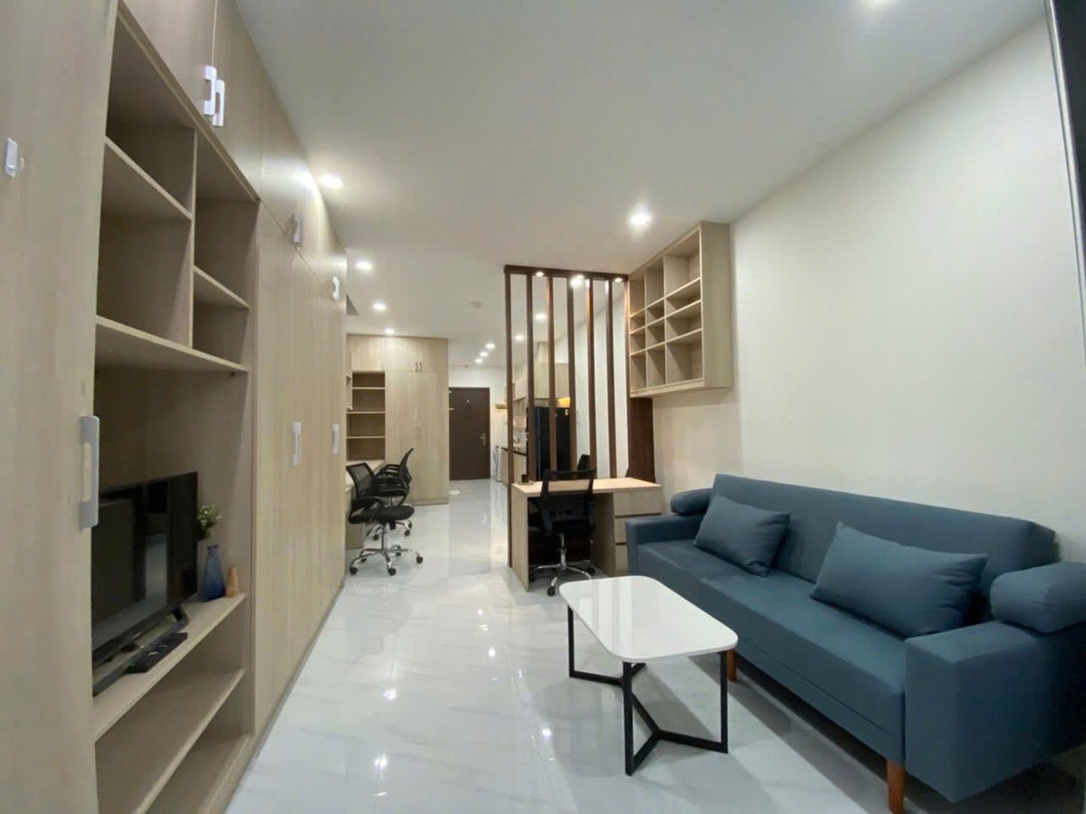 Cho Thuê Studio Full Nội Thất Vừa Ở Vừa Làm Việc The Sun Avenue