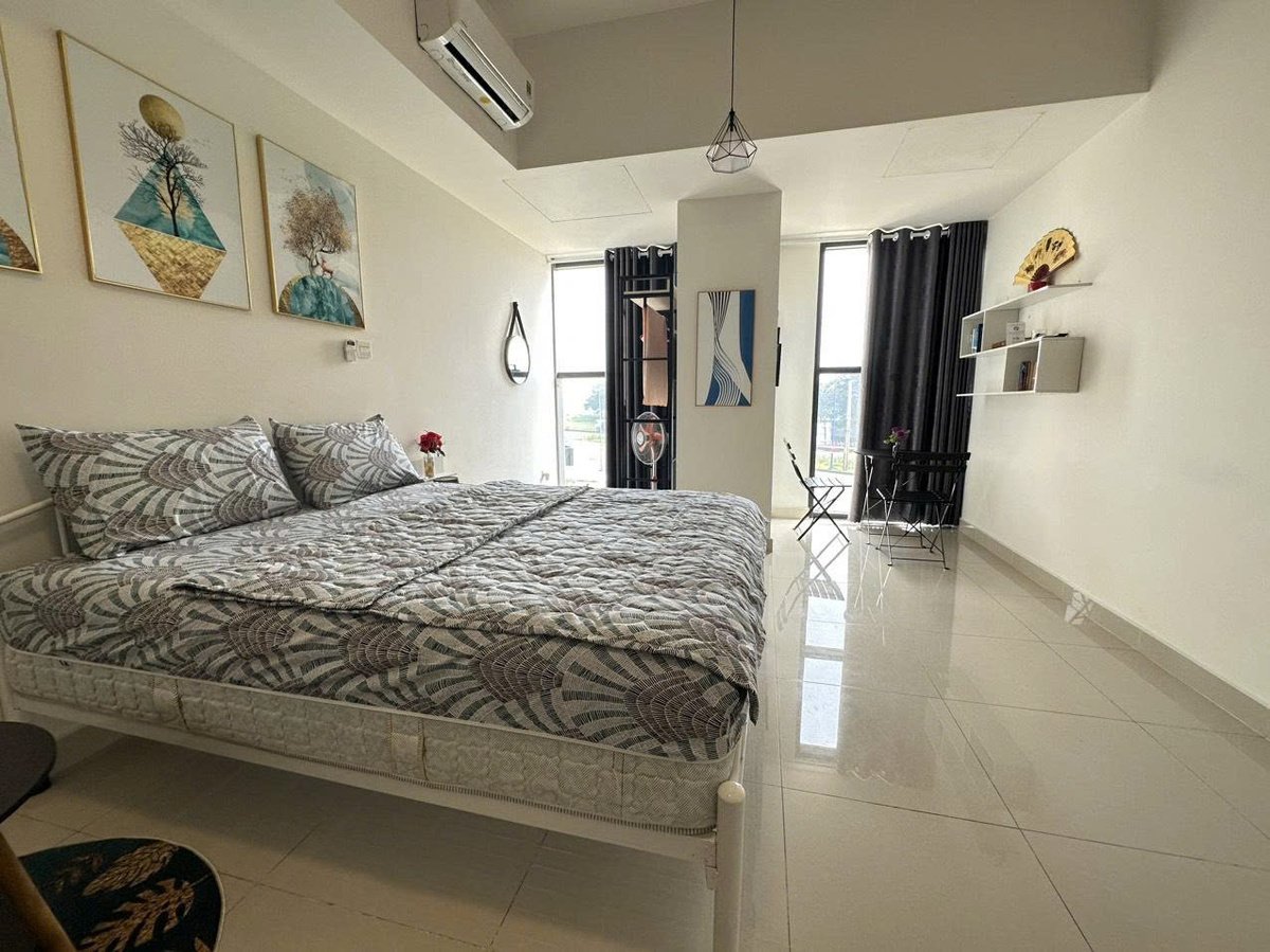 Căn hộ Studio The Sun Avenue Đầy Đủ Nội Thất Cho Thuê Giá 11Tr5
