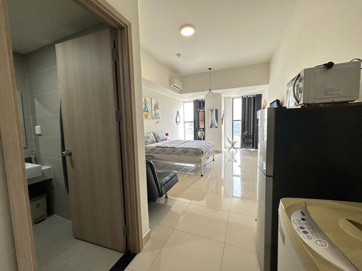 Căn hộ Studio The Sun Avenue Đầy Đủ Nội Thất Cho Thuê Giá 11Tr5