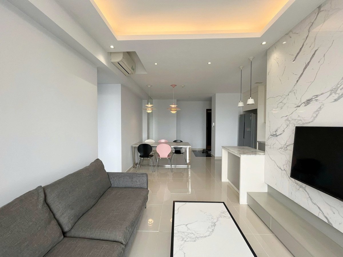 Cho Thuê Căn Hộ Quận 2 The Sun Avenue 3PN-105m2 Nội Thất Đẹp