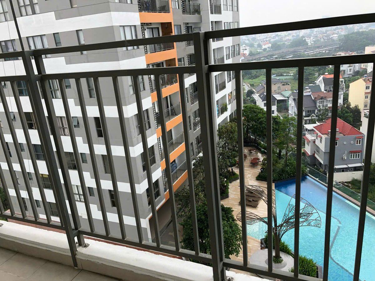 Cho Thuê Căn Hộ 3 Phòng Ngủ View Sông - The Sun Avenue - Nội Thất Cơ bản Giá 18tr/tháng