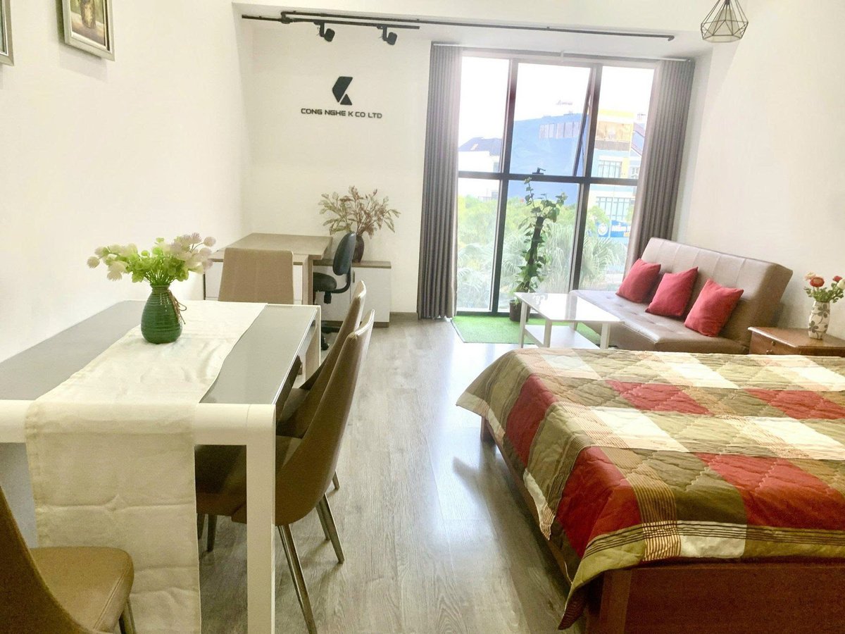 Cho Thuê Căn Hộ Studio The Sun Avenue Giá 12 Triệu - Đầy Đủ Nội Thất Ở