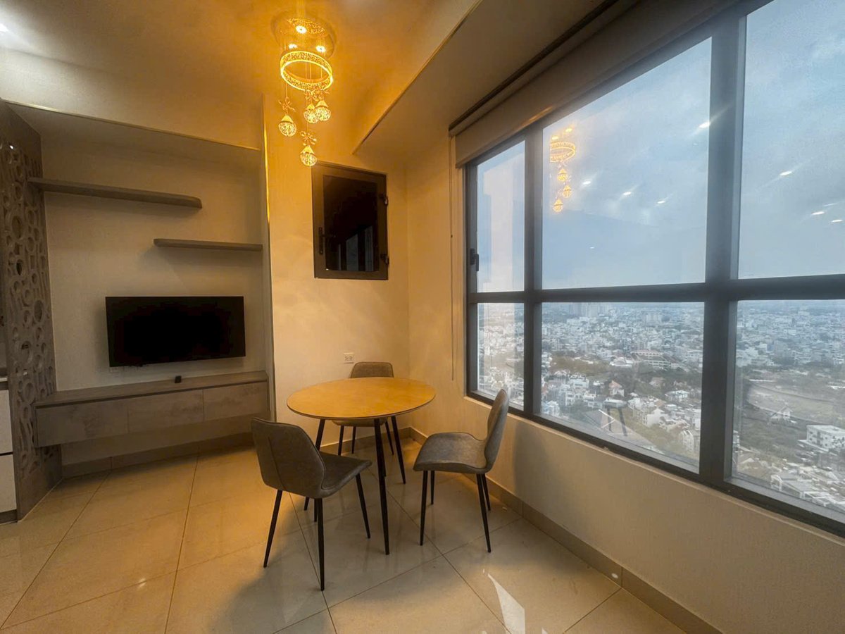 Cho Thuê Căn Hộ Studio Chung Cư The Sun Avenue - 31m2 Nhà Thiết Kế Đẩy Đủ Nội Thất Ở