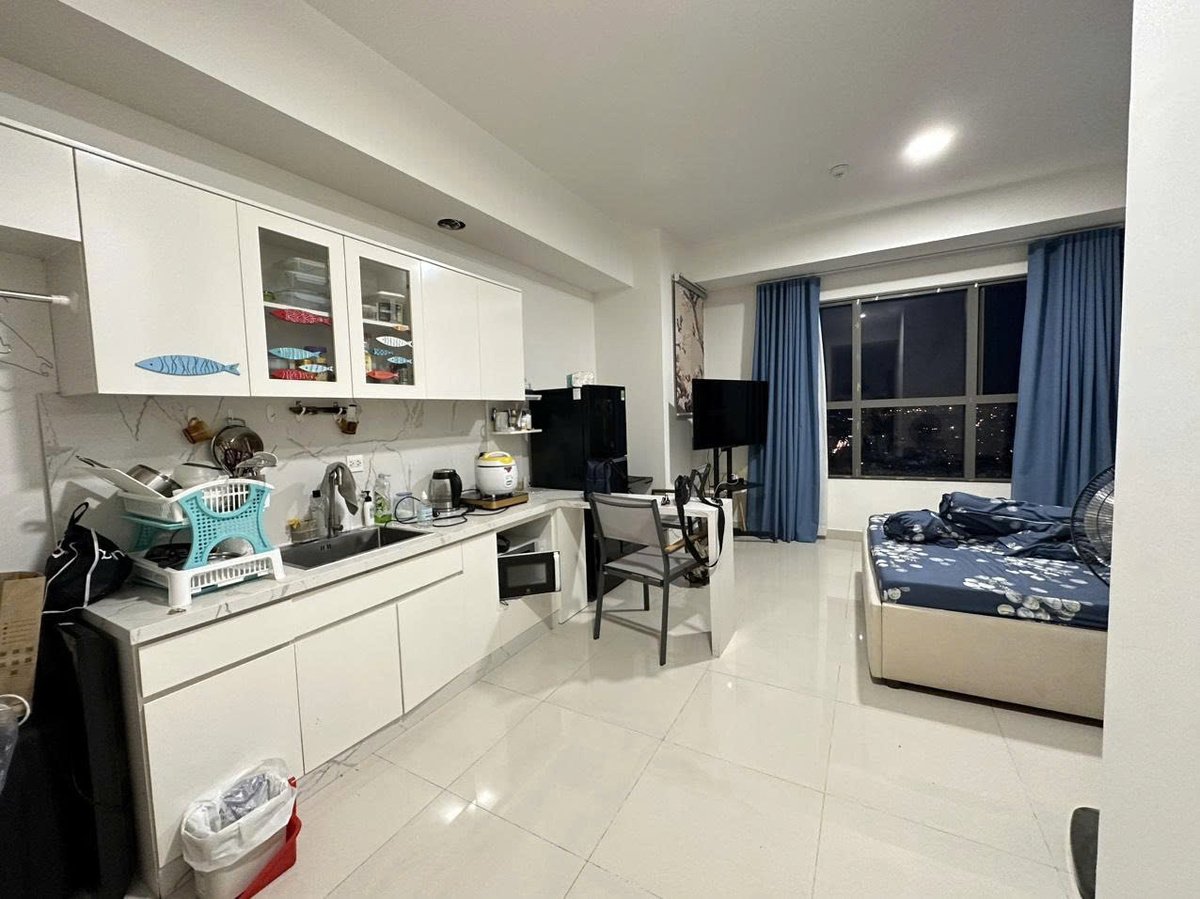Cho Thuê Căn Hộ Studio Chung Cư The Sun Avenue - 31m2 Nhà Thiết Kế Đẩy Đủ Nội Thất Ở