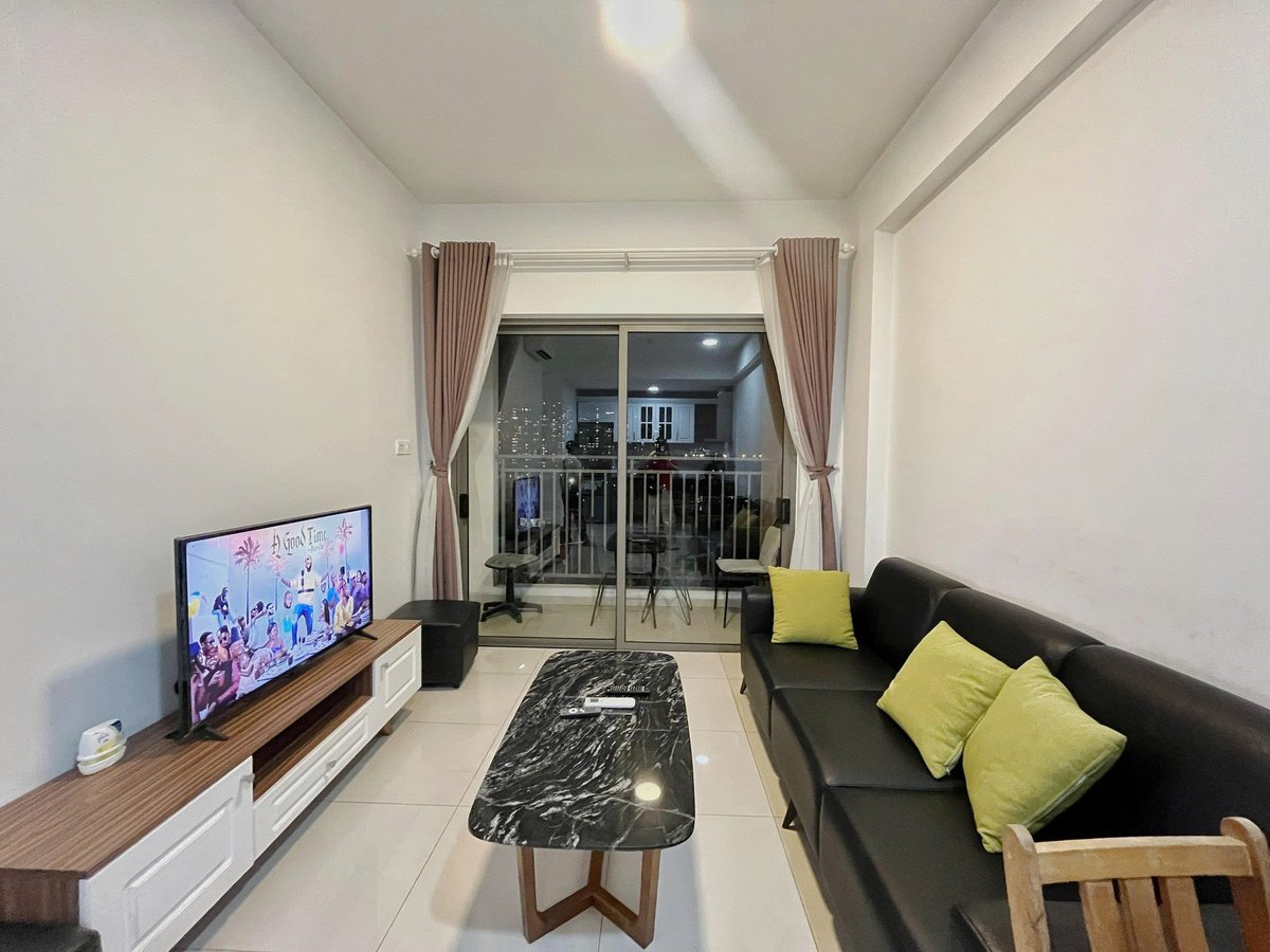 Cho Thuê Căn Hộ The Sun 2 Phòng Ngủ 17,5 Triệu 75m2 Nội Thất Mới View Sông Sài Gòn