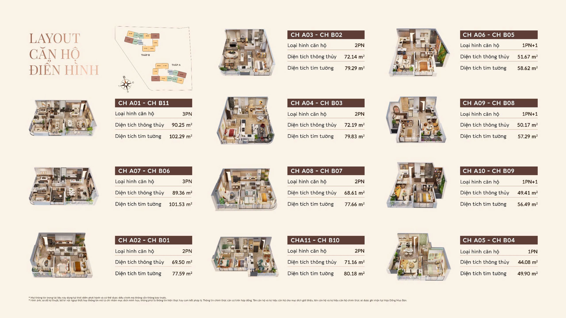 LAYOUT CĂN HỘ