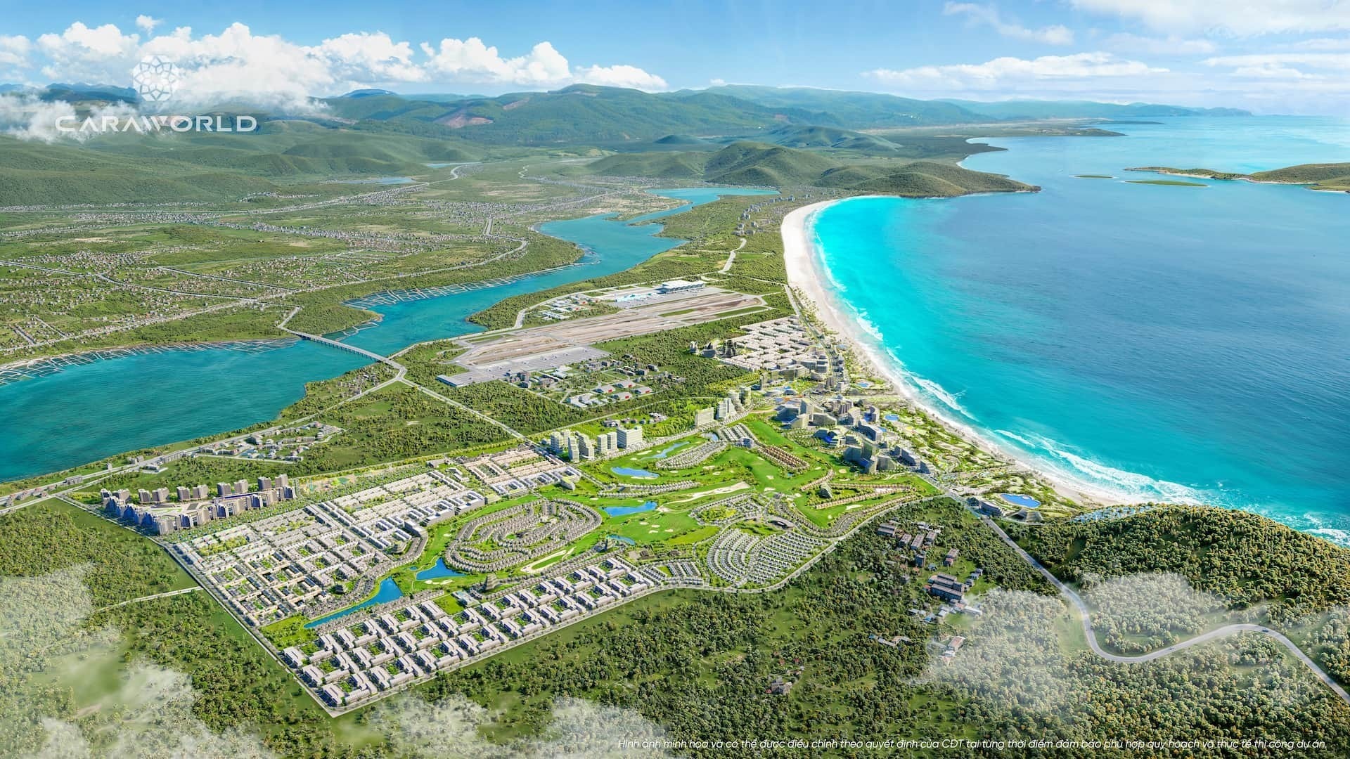 MẶT BẰNG DỰ ÁN CARAWORLD CAM RANH