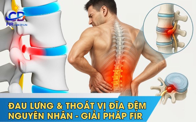 Đau Lưng & Thoát Vị Đĩa Đệm – Nguyên Nhân, Triệu Chứng & Giải Pháp Bằng Công Nghệ Nano Bán Dẫn FIR