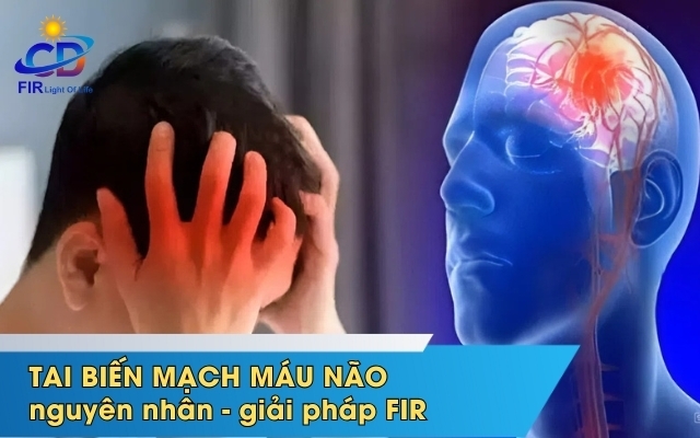 TAI BIẾN MẠCH MÁU NÃO – KHI DÒNG MÁU NGỪNG LẠI & HỒNG NGOẠI XA (FIR) HỖ TRỢ PHỤC HỒI NHẸ NHÀNG SAU CƠN BÃO NÃO
