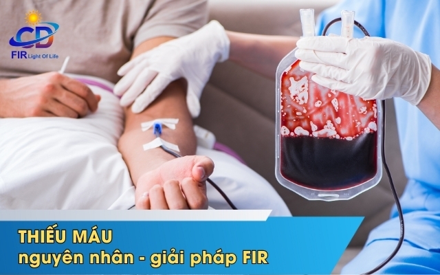 THIẾU MÁU – KHI CƠ THỂ KHÁT OXY & LIỆU PHÁP HỒNG NGOẠI XA (FIR) HỖ TRỢ TÁI TẠO NĂNG LƯỢNG SỐNG