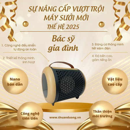 Máy Sưởi Ánh Sáng Sinh Học Hồng Ngoại Xa