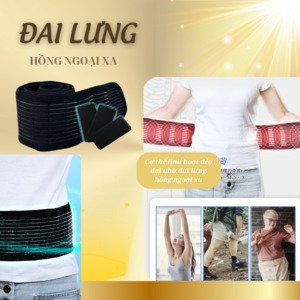 Đai Lưng Ánh Sáng Sinh Học Hồng Ngoại Xa