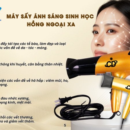 Máy Sấy Chuyên Dụng Ánh Sáng Sinh Học Hồng Ngoại Xa