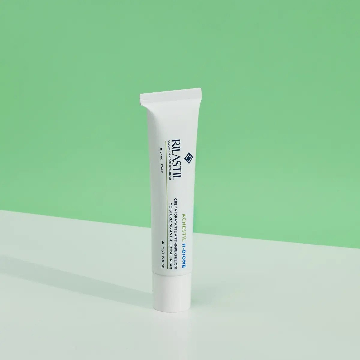 Kem cấp ẩm kiềm dầu H-Biome Rilastil Acnestil H-Biome