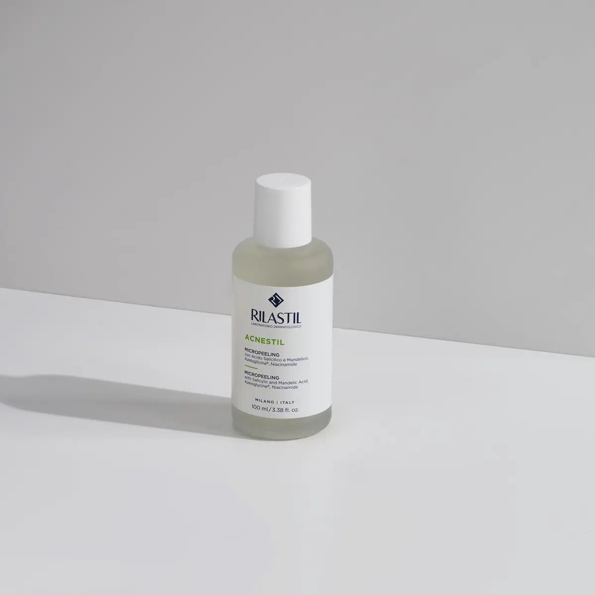 Dung dịch tẩy da chết ngừa mụn Rilastil Acnestil Micropeeling