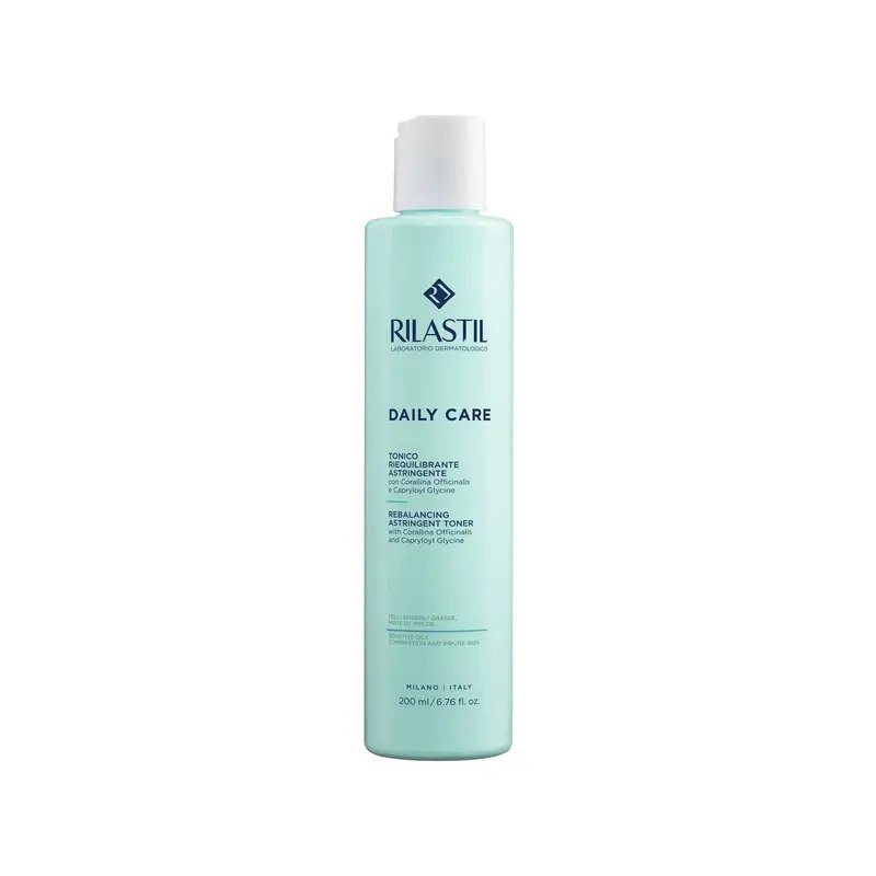 Nước hoa hồng dành cho da dầu Rilastil Daily Care Rebalancing Astringent Toner
