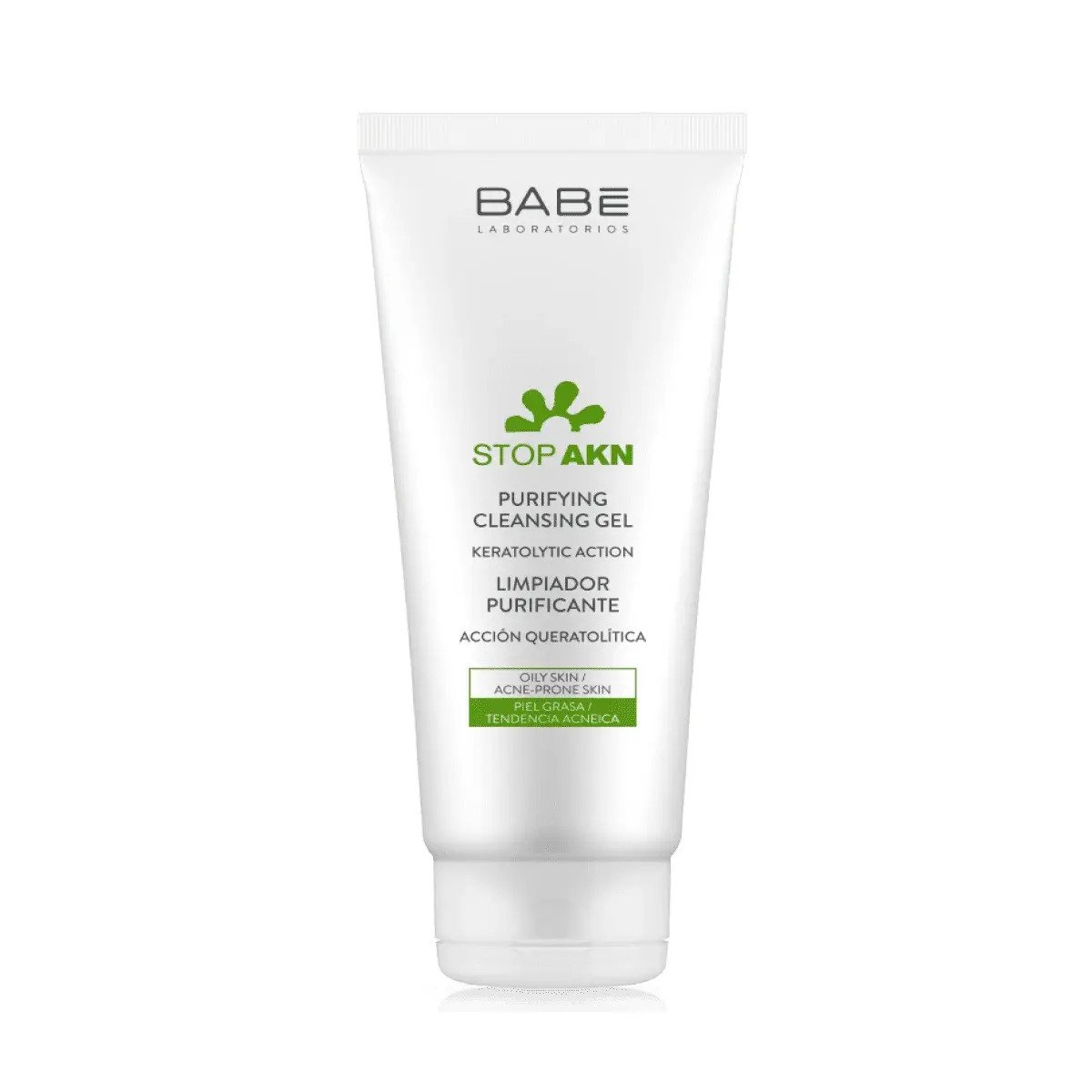 Sửa rửa mặt BABE Stop AKN Purifying Cleansing Gel cho da dầu mụn | BABE Gel | Dermtalk Store