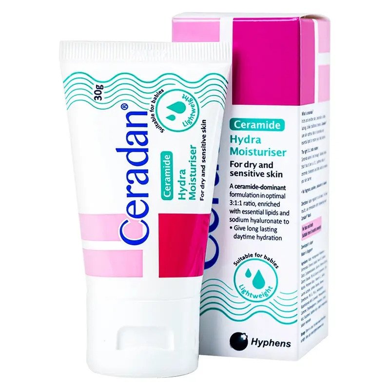 Kem dưỡng ẩm Ceradan Ceramide Hydra Moisturiser dành cho da khô và nhạy cảm | Ceradan Cream | Dermtalk Store