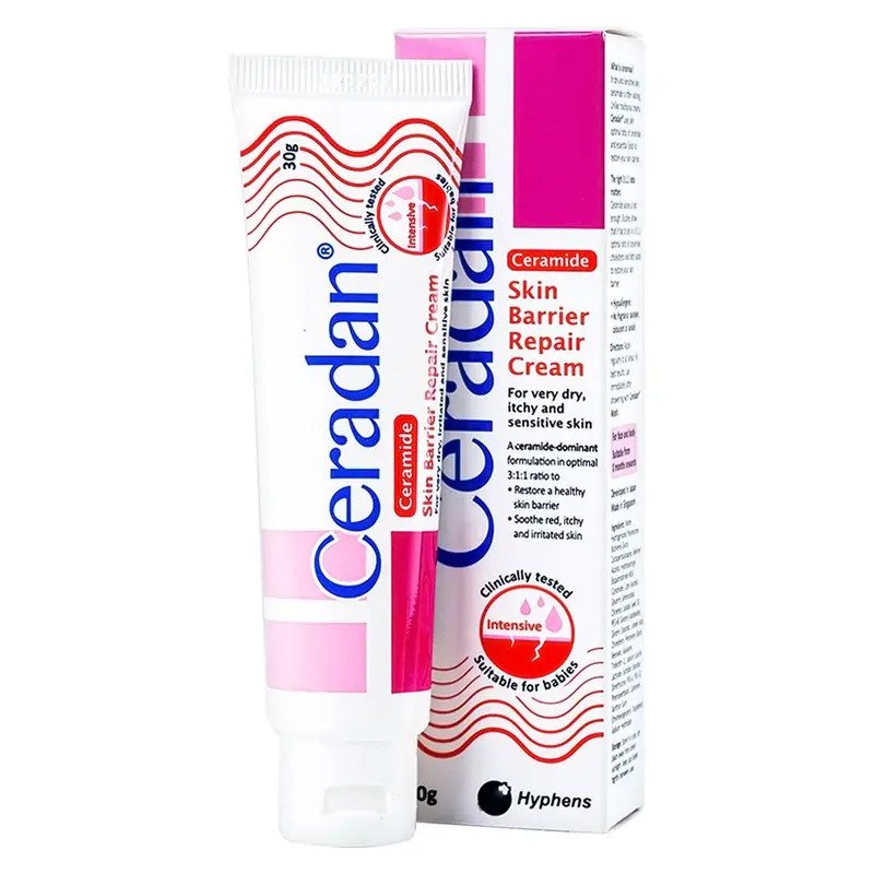 Kem phục hồi da Ceradan Ceramide Skin Barrier Repair Cream dành cho da khô, kích ứng và nhạy cảm | Ceradan Cream | Dermtalk Store