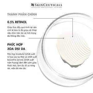 Kem đêm cho da mặt RETINOL 0.5% | SkinCeuticals Cream | Dermtalk Store