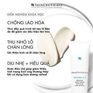 Kem đêm cho da mặt RETINOL 0.5% | SkinCeuticals Cream | Dermtalk Store