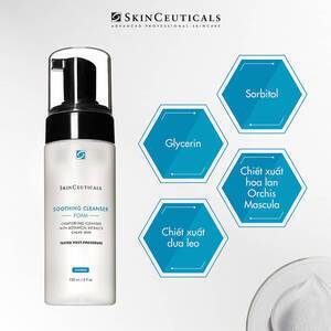 Sữa rửa mặt SOOTHING CLEANSER | SkinCeuticals Foam | Dermtalk Store