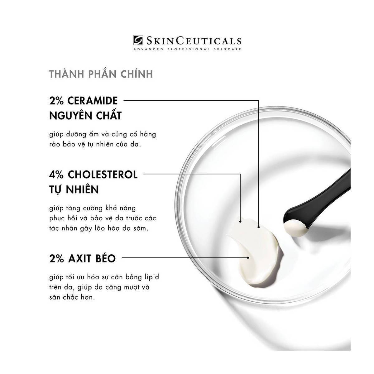 Kem dưỡng ẩm TRIPLE LIPID RESTORE 2:4:2 | SkinCeuticals Cream | Dermtalk Store