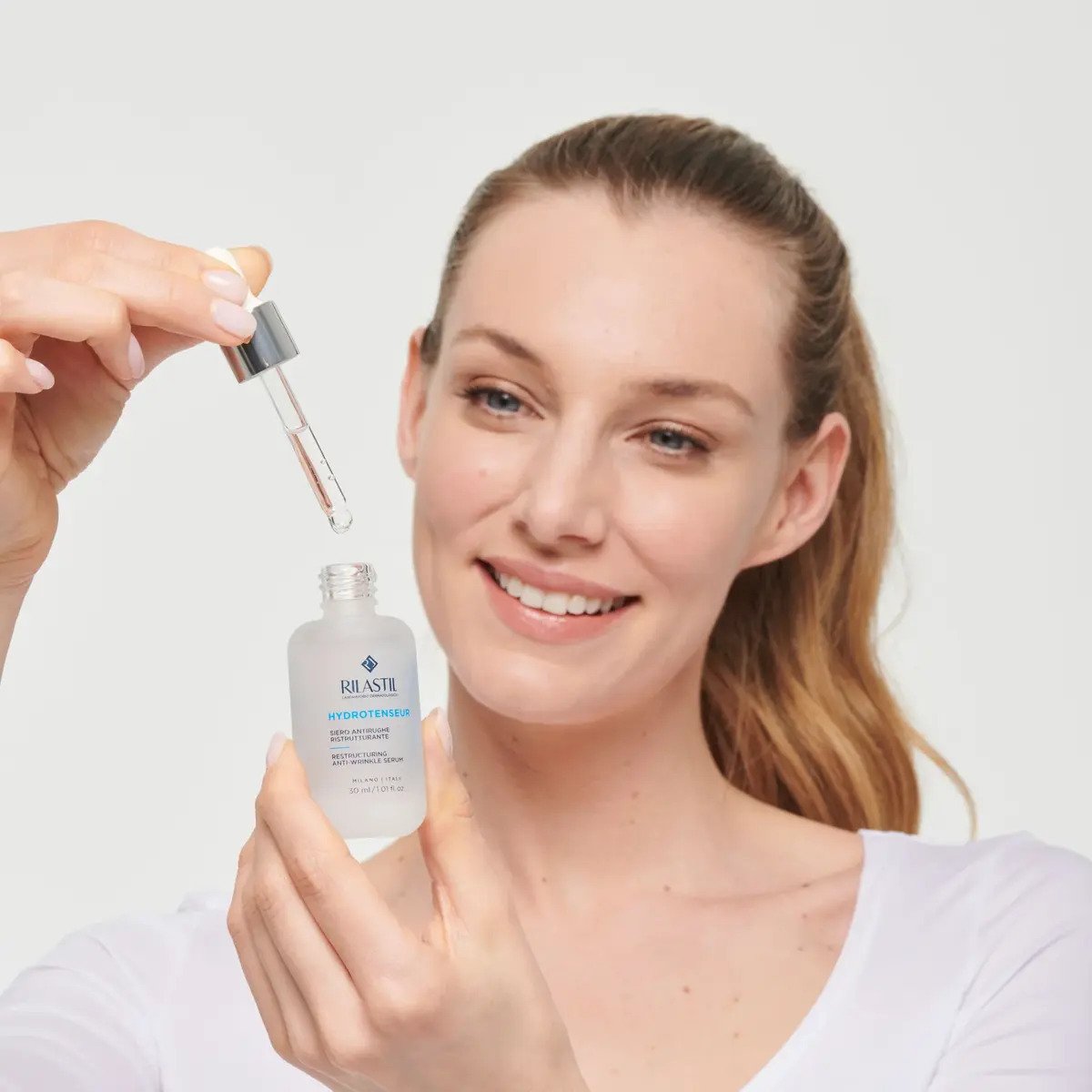 Serum cấp ẩm chống lão hóa RILASTIL HYDROTENSEUR | RESTRUCTURING ANTI-WRINKLE SERUM