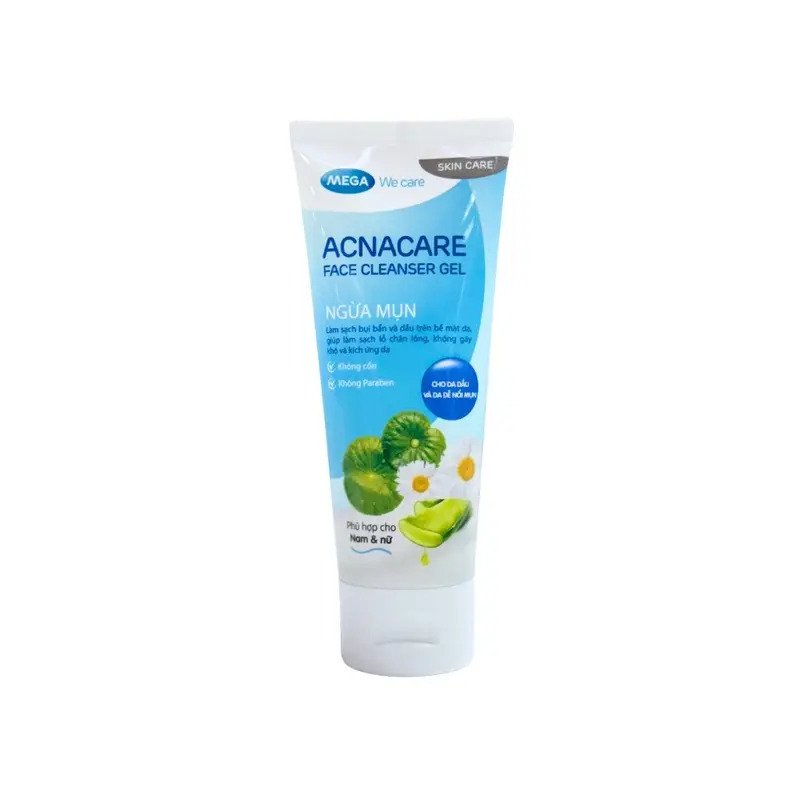 Gel rửa mặt dịu nhẹ ACNACARE FACE CLEANSER GEL | Mega Acnacare | Dermtalk Store
