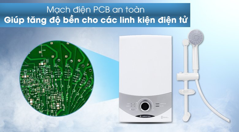 máy nước nóng ariston aures sm45pe sbs vn