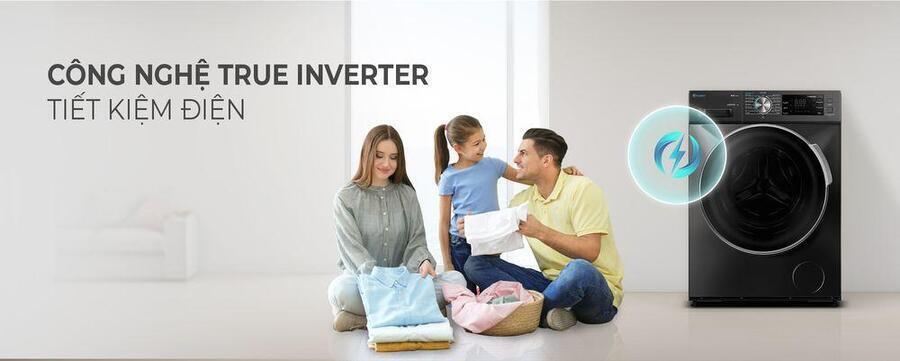 máy giặt casper wf-95i140bgb inverter 9.5kg