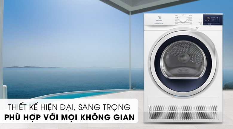 máy sấy ngưng tụ electrolux 7 kg edc704gewa