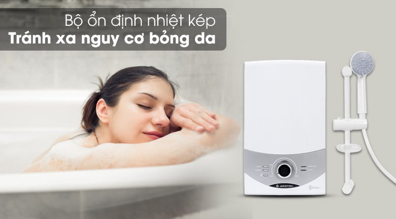 máy nước nóng ariston aures sm45pe sbs vn