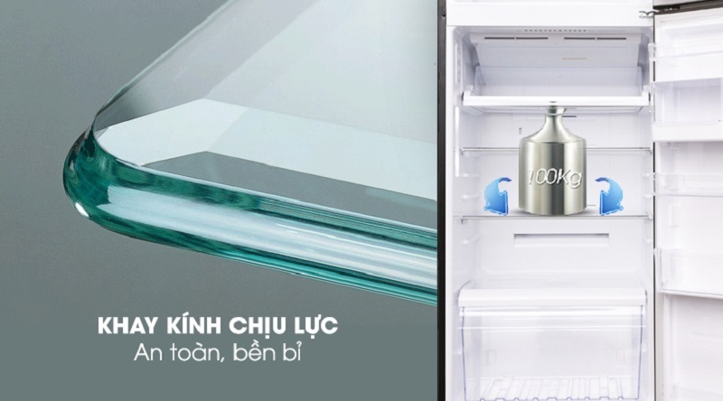 tủ lạnh toshiba inverter 409 lít gr-ag46vpdz xk1